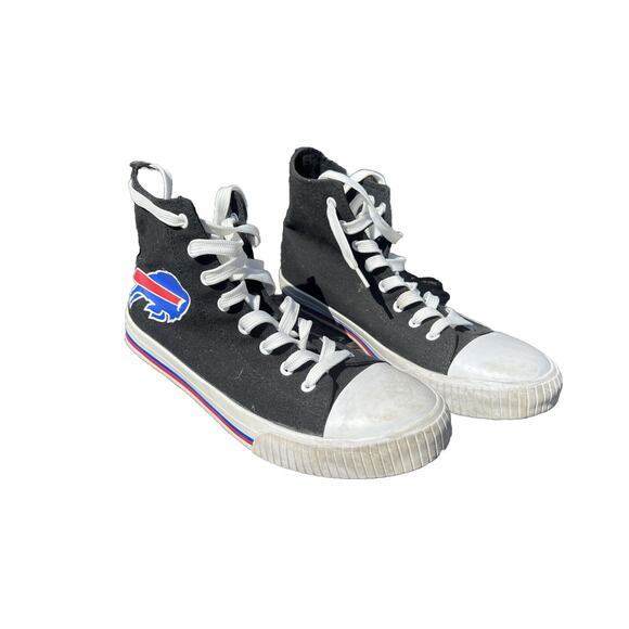 Foco Buffalo Bills Chucks Sneakers Size 9 - Picture 1 of 3